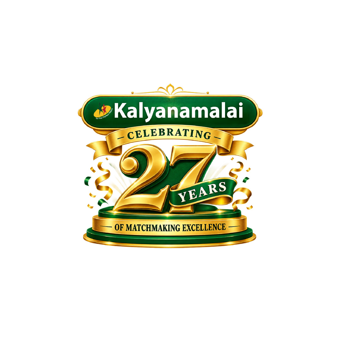 Kalyanamalai 27 Years Logo